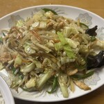 中華料理 喜楽 - ランチBセット（豚肉きくらげ卵のいため）