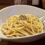 ベベヤ - 「味噌カルボナーラ」