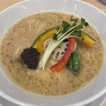 銀座 篝 - 鶏白湯トリュフSoba醤油（¥1,580）