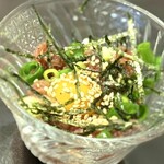 Food&Bar SHELL - 琉球イノシンのユッケ