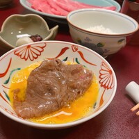 人形町今半 銀座店 - 一枚目のお肉