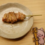 炭火焼鳥しげ - うなじ串