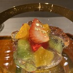 おい河 - フルーツ白ワインジュレ