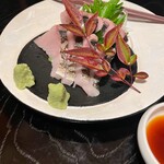 和食 有土 - サービス品　鰆のお刺身