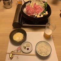 先斗町しゃぶしゃぶすき焼き きらく - 