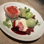 カステリーナ - デザート盛り合わせ