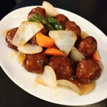 くるみ - 肉だんごの甘酢