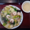 中華食道 真 - エビあんかけかた焼そば