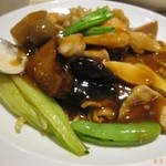 喜臨軒 - 喜臨軒名物『十五目餡かけ焼きそば 』@1,500