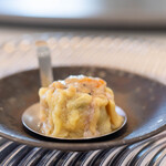 館山美食倶楽部 - 2025.1 黒トリュフ入り海老シュウマイ