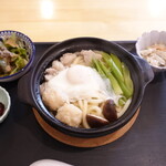 孫兵衛 - 鍋焼きうどん定食　1,000円