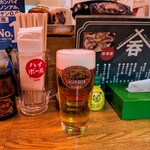 5坪 - 生ビール 600円