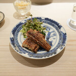 鮨 なんば - 長崎対馬の伝助穴子皮目ぱりぱり焼き