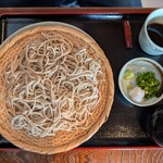 そば処 上代 - ざるそばの大盛り
