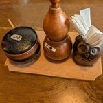 そば処 上代 - 薬味