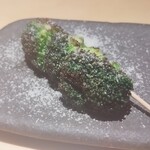 軍鶏 枩井 - ブロッコリー串