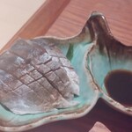 軍鶏 枩井 - 炙り〆鯖