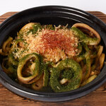 鍛冶屋 文蔵 - イカと青海苔の焼きうどん