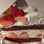 ハーブス ルミネ池袋店 - ストロベリーチョコレートケーキ