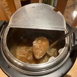 むさし - 肉吸いコーナー