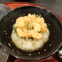 天ぷら わかやま - 小エビがプリプリの天茶