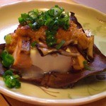居酒屋 うさぎ亭 - 鮭と豆腐の味噌焼き