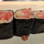 すしやのたい悟 - エシャトロ巻きは千葉県銚子からの本鮪剥き身