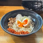 自家製麺 TANGO - 和え玉麺半分(塩鶏油)