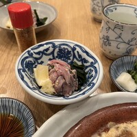 新宿割烹 中嶋 - いわし刺身ハーフ