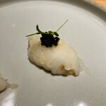 L'inconnu - アオリイカと根セロリのムースさんでーす。