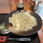 さわ屋 手打うどん - もりうどん肉汁(香り豚)付き。美味し。