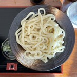 さわ屋 手打うどん - もりうどん肉汁(香り豚)付き。美味し。