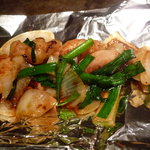 鉄板屋 欣 - ☆まるちょうタレ焼き(*^^)v☆