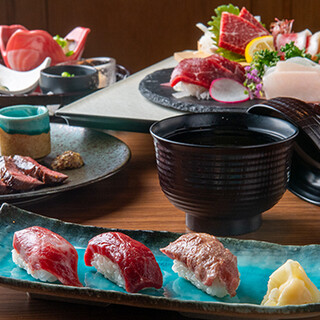 馬肉の魅力を贅沢に◆熊本を感じるコースと多彩な創作料理