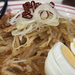 蒙古タンメン中本 - 具材アップ