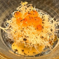 完全個室鮨和食かなうS - 先付け 煌めきチーズポテトサラダ