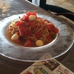 マルコのほっぺ - フレッシュトマトとモッツァレラチーズの冷製カッペリーニ