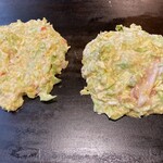 味乃家 - お好み焼 いか＋お好み焼 豚