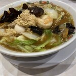 餃子の王将 - 12月、1月限定五目あんかけラーメン