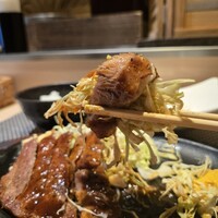 和食鉄板 銀座 朔月 - トンテキ