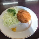 源氏食堂 - メンチカツ