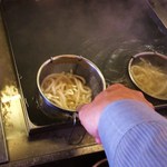 大介うどん - 自分で湯煎するんだよ！