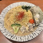 牡蠣とワインと地酒と出汁 KAKIKU-KE - 【カキロンチーノ　1200円】