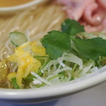 丿貫 - ネギとミツバと柚子と