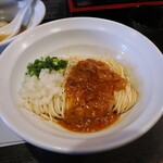 丿貫 - エビチリのあえ玉500円