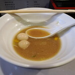 丿貫 - 少年よ鯛志を抱け蕎麦のスープ