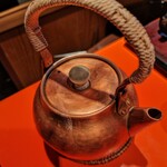 上野藪そば - 蕎麦湯