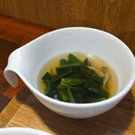 キッチン ブルー グローブ - 最後のスープ