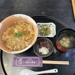 とようけ茶屋 - 生ゆば丼定食