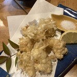 青山ぼこい - 白子はトロトロ、衣はサクサク